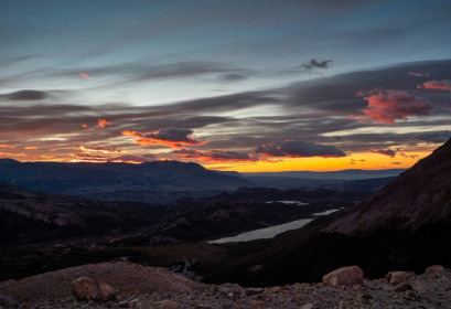 Got up at 3am to hike up the mountain for hours the see the sunrise.