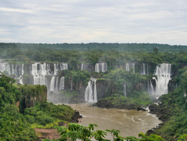 The largest (not highest) waterfall in South America