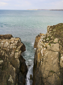 Rugged coastline