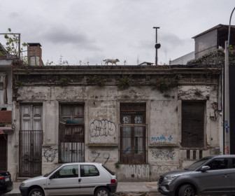 Many such old buildings in Montevideo
