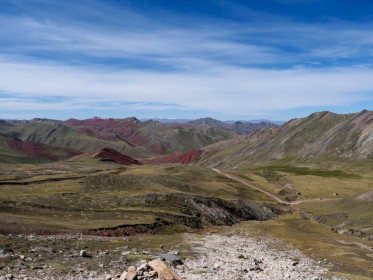 Lovely landscapes at Palccoyo, near Cusco