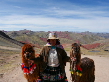 Obligatory tourist llama photo