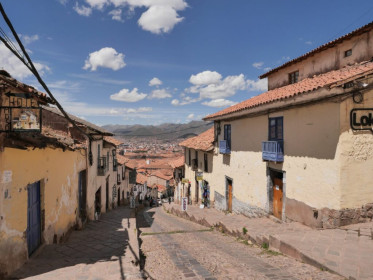 Beautiful architecture at high altitude