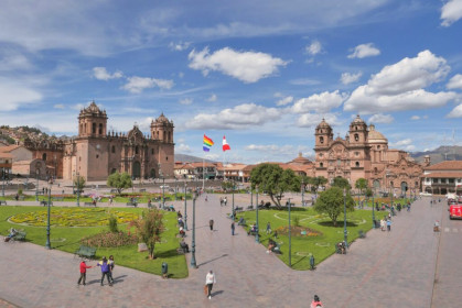 is the main tourist hub of Peru