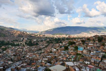 As seen from Comuna 13