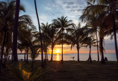 Sunset in San Blas